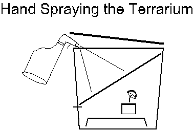 Picture of hand spraying