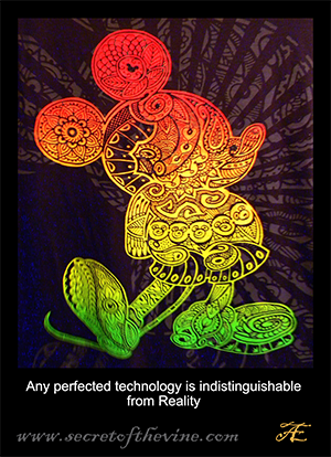 Psychedelic Disney perfected technology