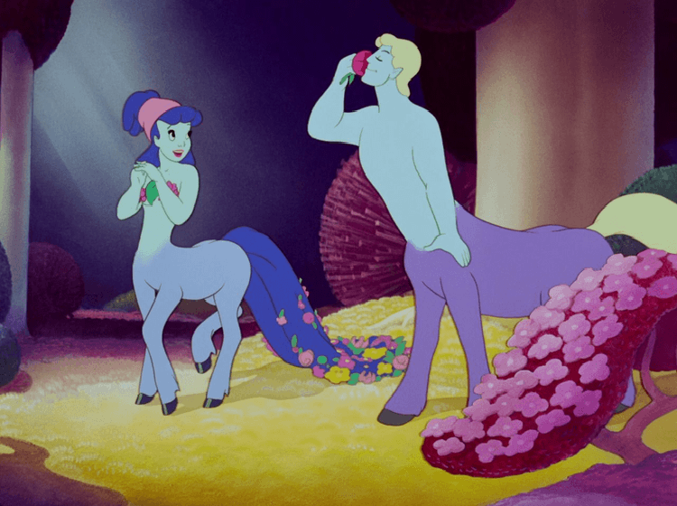 Walt-Disney-Psychedelic-Scenes-Centaurs-1 Disney Fantasia Mythological Scenes Centaurs