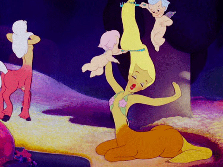 Walt-Disney-Psychedelic-Scenes-Centaurs-Fantasia Disney Fantasia Mythological Scenes Centaurs