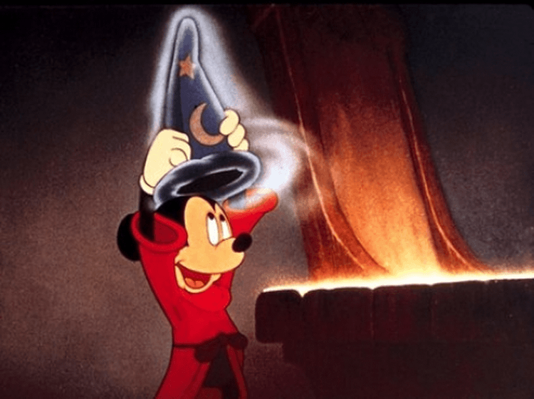 Walt-Disney-Psychedelic-Scenes-Fantasia-Mickey-Mouse-wizard-2 Disney Fantasia Scenes Mickey mouse sorcerer's apprentice