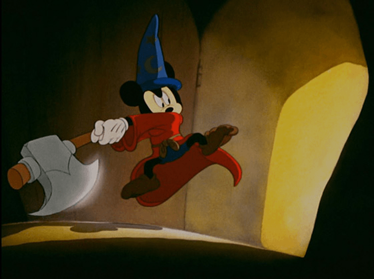 Walt-Disney-Psychedelic-Scenes-Fantasia-Mickey-Mouse-wizard-4 Disney Fantasia Scenes Mickey mouse sorcerer's apprentice
