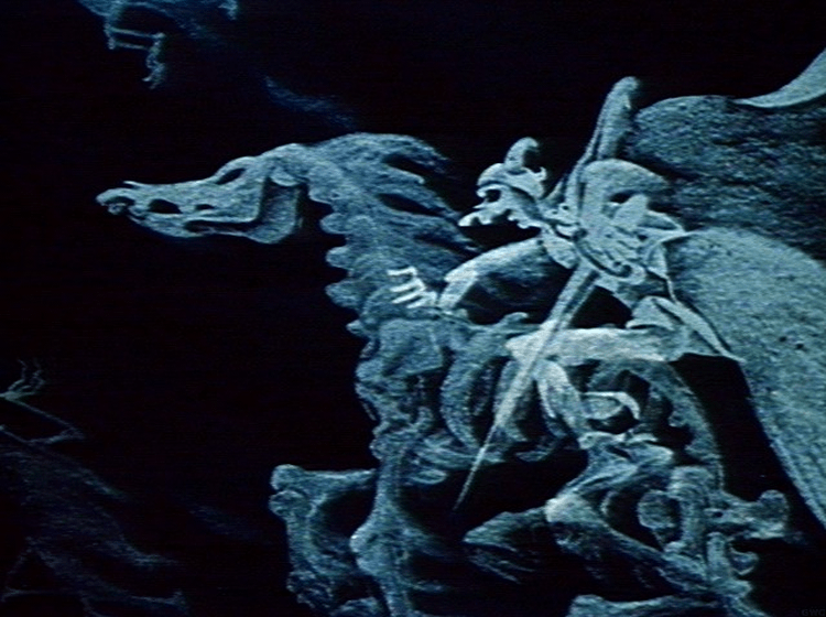 Walt-Disney-Psychedelic-Scenes-Fantasia-night-on-bald-mountain-demon-2 Psychedelic Disney Fantasia Scenes Demons on horses
