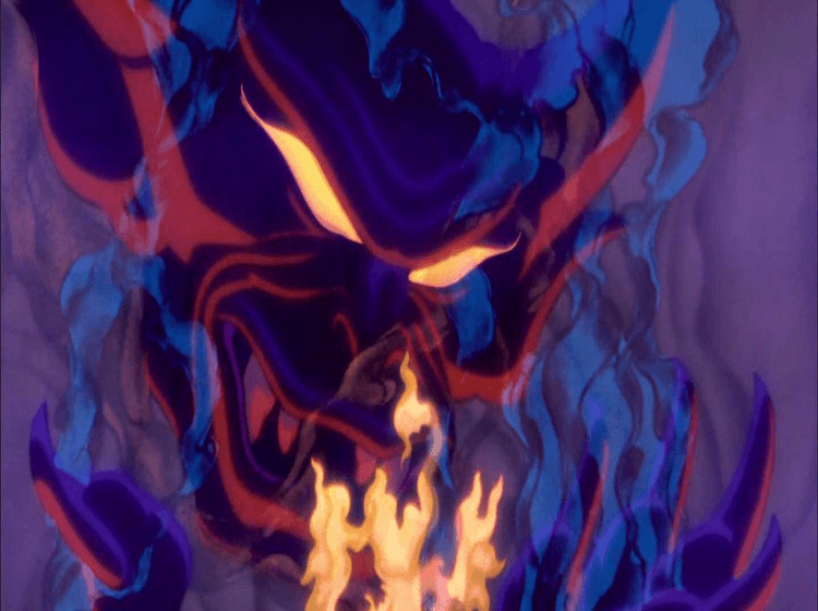 Walt-Disney-Psychedelic-Scenes-Fantasia-night-on-bald-mountain-devil-2 Psychedelic Disney Fantasia Scenes Devil night on bald mountain